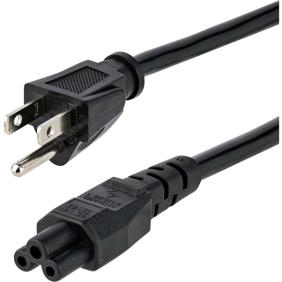 StarTech 10ft Laptop Power Cord, 10A 125V, 18AWG (PXT101NB3S10)
