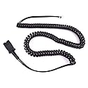 Headset Adapter U10, 26716-01 to Connect Cisco Phones' RJ9 Modular Jack for Plantronics H Series Quick Disconnect Headsets