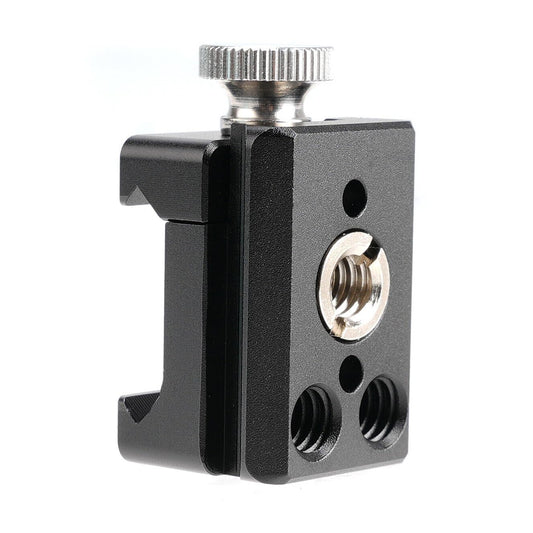 Adjustable Quick Release NATO Rail Clamp with 1/4" 3/8" ARRI Thread Location Hole for Camera Cage Monitor,Compatible with DJI Ronin RSC 2 RS3 RS3 Pro