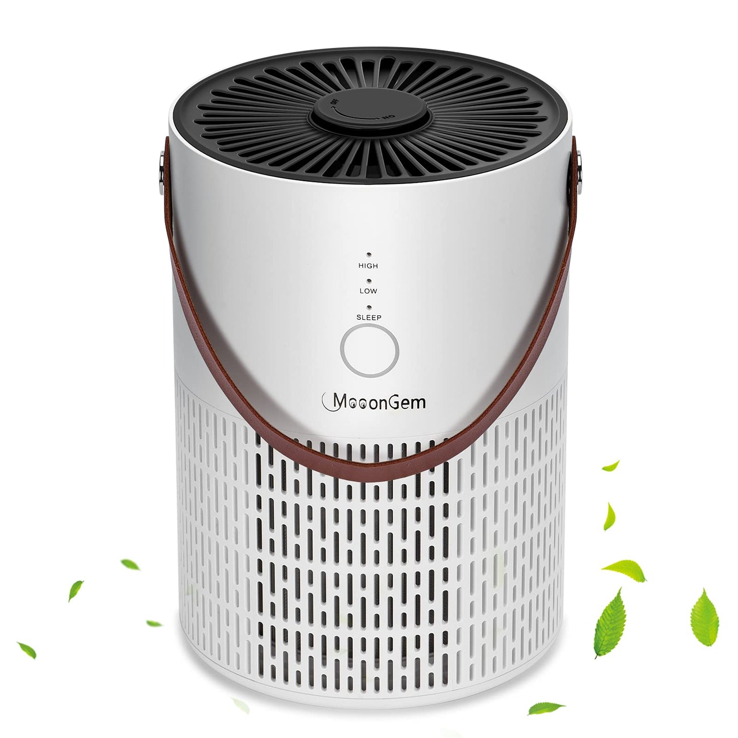 MooonGem Air Purifier Air Filter for Bedroom Home?Air Purifier with Fragrance Sponge for Better Sleep?Home Air Purifiers with Night Light