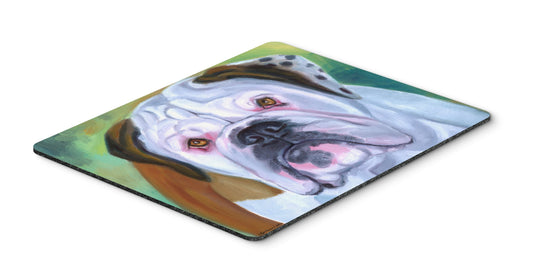 Caroline's Treasures 7350MP Miss English Bulldog Mouse Pad, Hot Pad or Trivet for Home Office Gaming Working Computers Laptop Mouse Mat,Washable Large