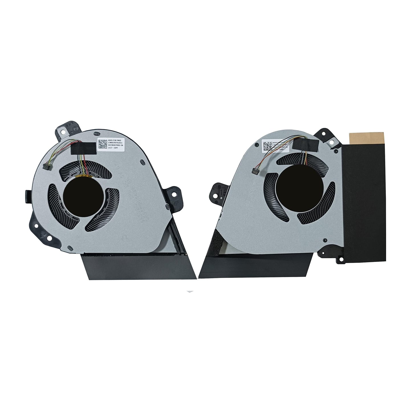 (1 Pair) New CPU GPU Cooling Fans Intended for ASUS ROG Zephyrus GA502DU GA502GU GA502IU GTX 1660ti Series Laptop GA502DU-WB73 GA502DU-ES74