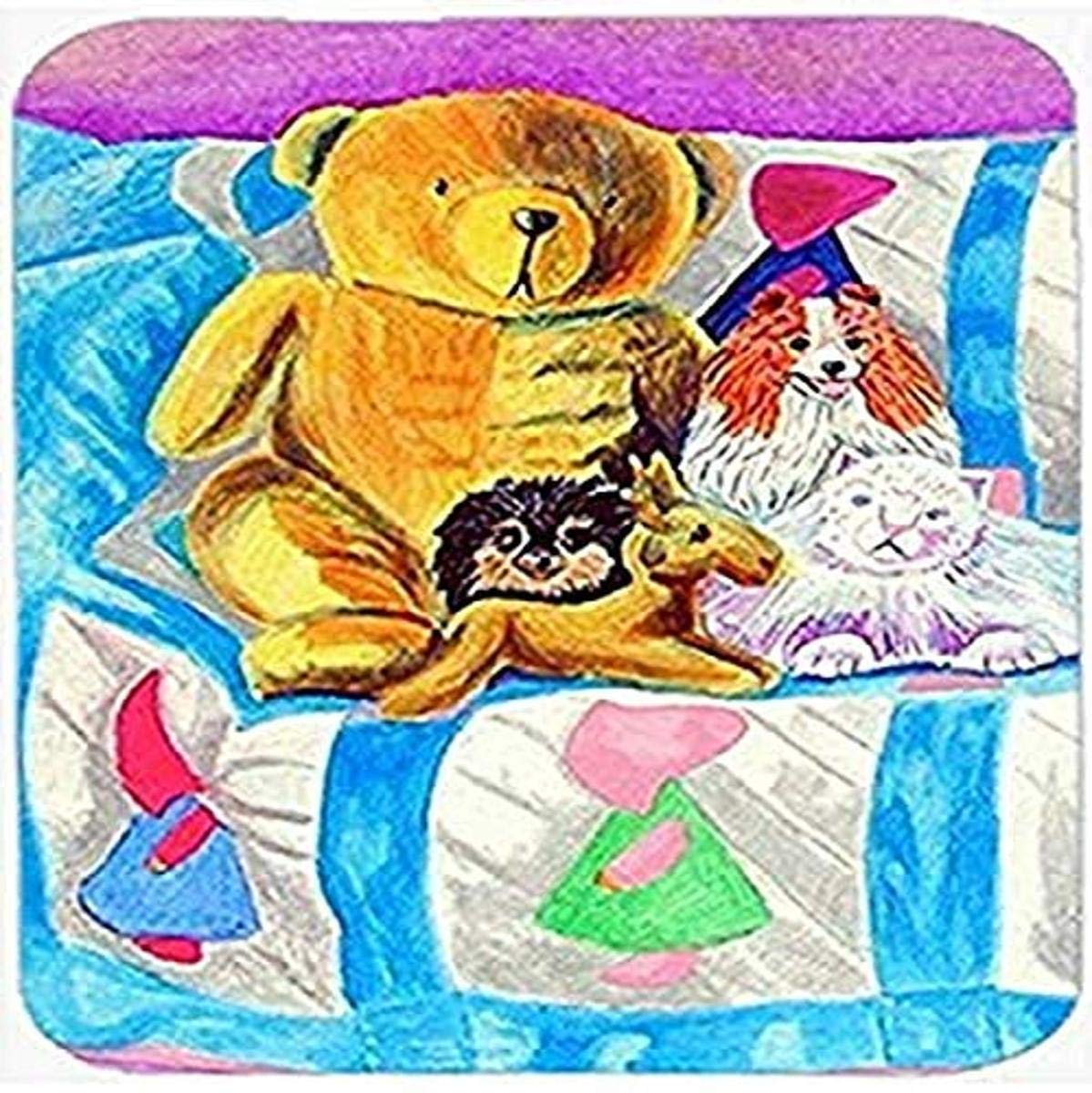 Caroline's Treasures 7102MP Pomeranian on The Couch Mouse Pad, Hot Pad or Trivet for Home Office Gaming Working Computers Laptop Mouse Mat,Washable