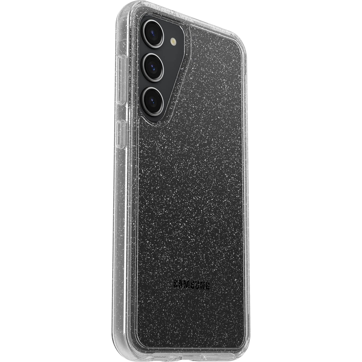 OtterBox Galaxy S23+ Symmetry Series Case - Stardust (Clear/Glitter), Ultra-Sleek, Wireless Charging Compatible, Raised Edges Protect Camera & Screen