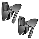 Vogel's VLB 500 Universal Speaker Wall Mount Set Swivels up to 180º (Left/Right) Can be Tilted up to 20º Pre-Assembled Max. 11 lbs (5 kg) Black 2