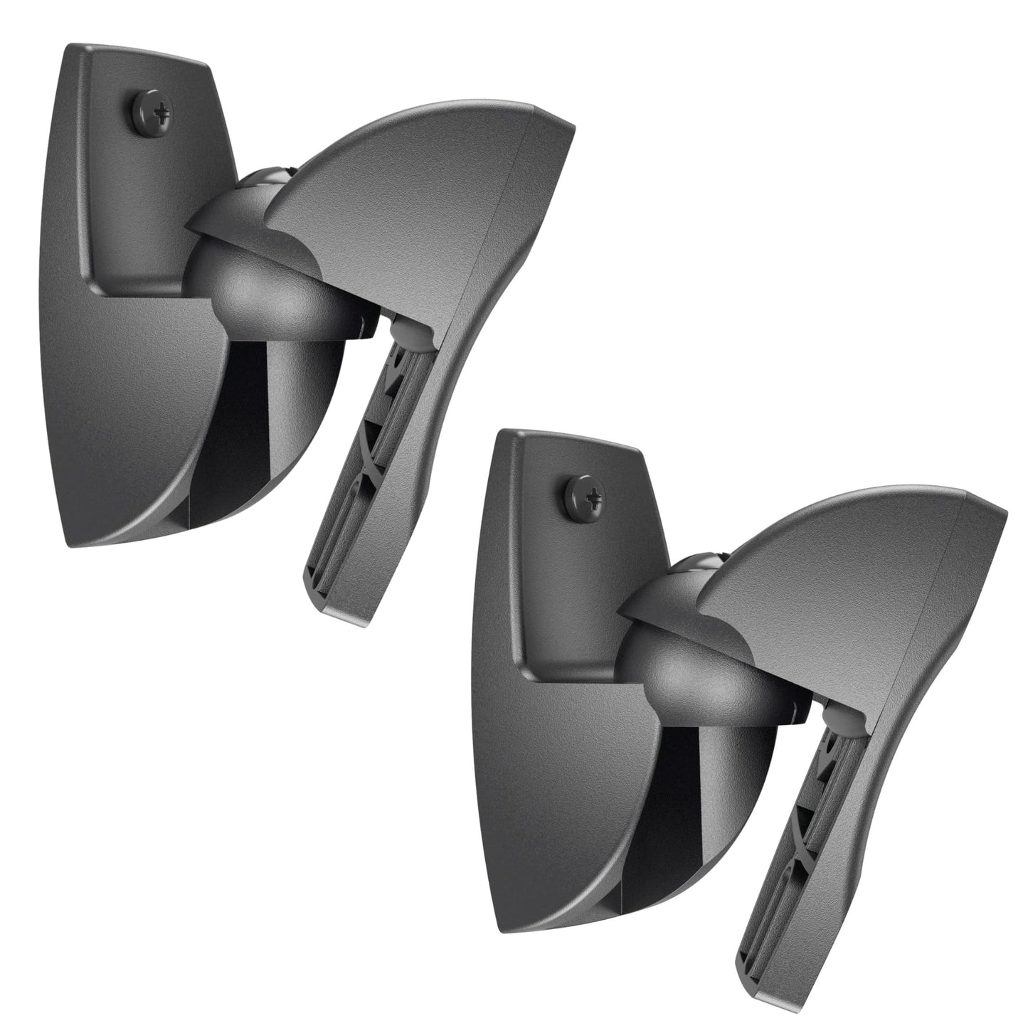 Vogel's VLB 500 Universal Speaker Wall Mount Set Swivels up to 180º (Left/Right) Can be Tilted up to 20º Pre-Assembled Max. 11 lbs (5 kg) Black 2