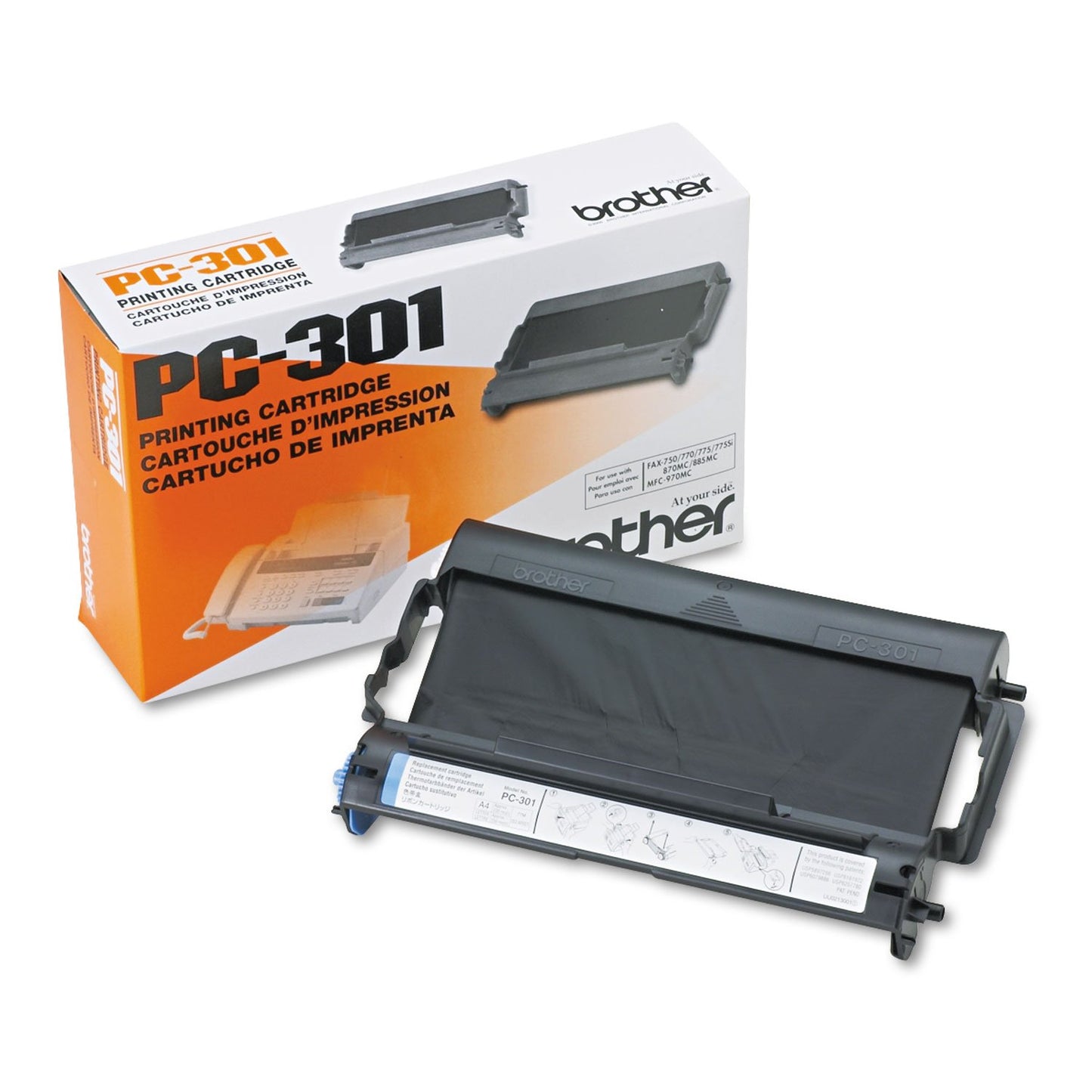 BRTPC301 - Brother PC301 Black Toner Cartridge