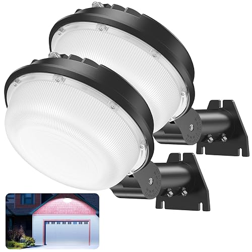 150W LED Barn Light 21000LM Yard Area Light Dusk to Dawn Outdoor Lighting with Photocell 5000K Daylight IP65 Waterproof LED Flood Security Parking Lot
