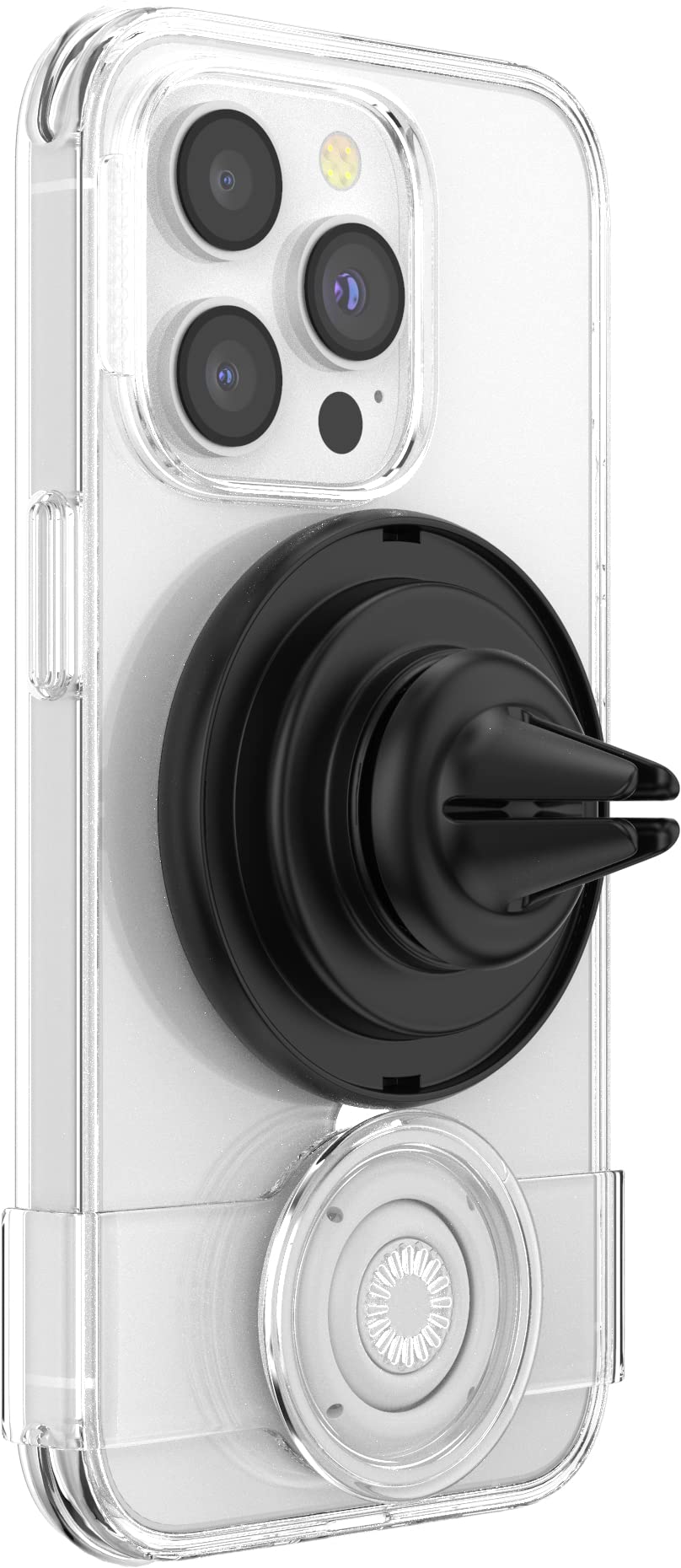 PopSockets Car Phone Mount, Vent Mount for MagSafe, Black - Black Vent Mount
