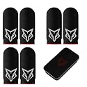 Mobile Phone Game Finger Sleeves [6pcs], Anti-Sweat Breathable,Gaming Sleeve,Thumbs Finger Gloves Cover Sleeve for League of Legend, PUBG, Rules