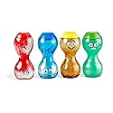 hand2mind Express Your Feelings Sensory Bottles- Primary Emotions, Toddler Sensory Toys, Quiet Fidget Toys, Play Therapy Toys, Calm Down Corner…