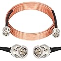 XRDS-RF SDI Cable 15ft, Flexible 3G HD BNC to BNC Video Cable 75 Ohm RG179 Extension for 4K 1080P Camera Monitor Vedio Recorder, SDI to HDMI Converter