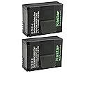 Kastar 2-Pack Battery Replacement for Suptig Diving Light High Power Dimmable Waterproof LED Video Light, Suptig XShot Dimmable Waterproof (45m) LED