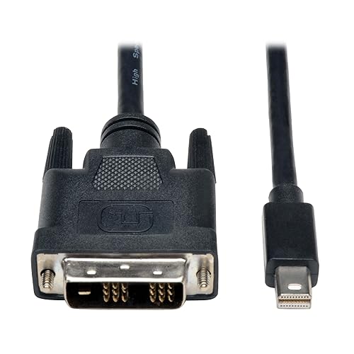 Tripp Lite Mini DisplayPort to DVI Cable Adapter, MDP to DVI (M/M), MDP2DVI, 1080p, 6 ft. (P586-006-DVI)
