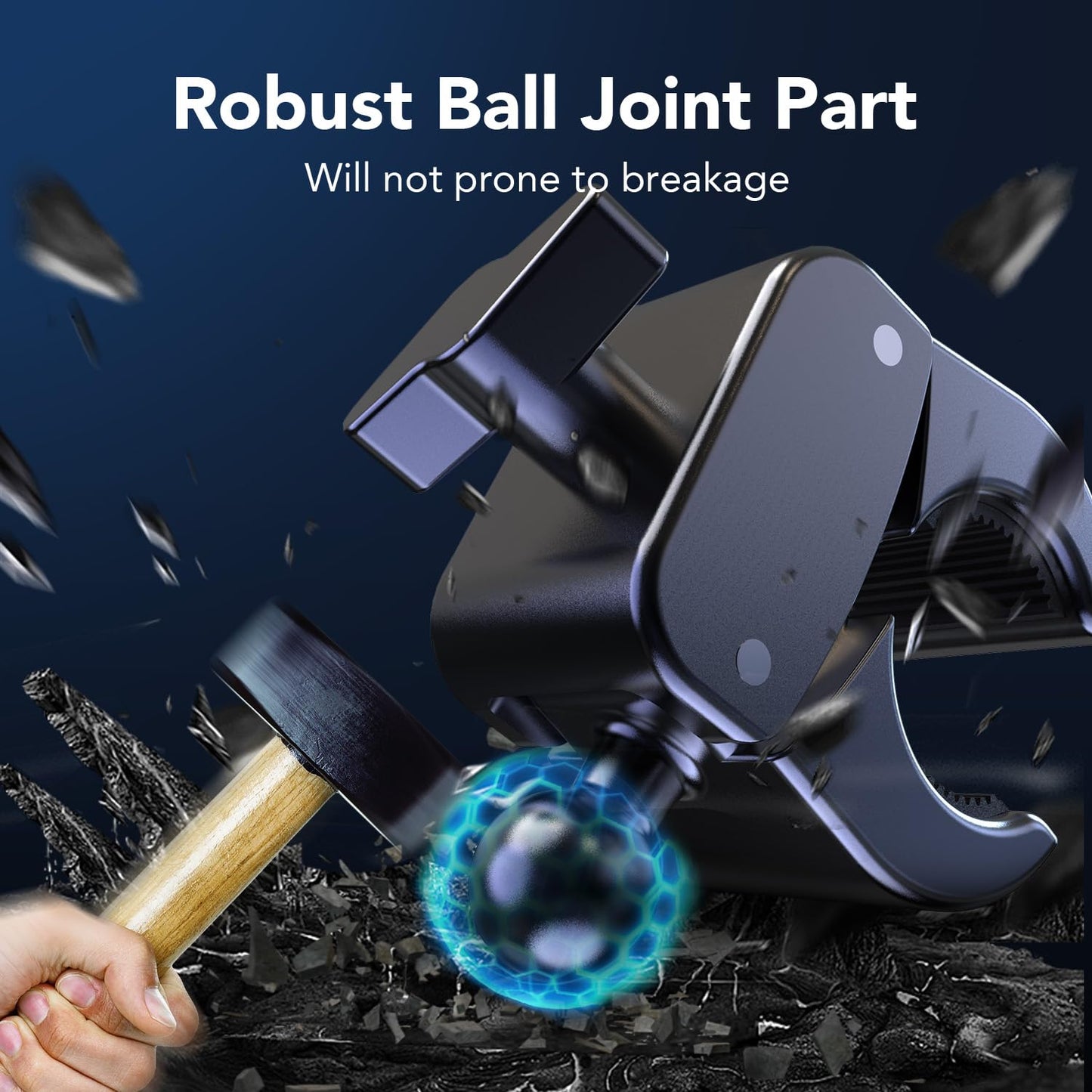 JCBAKC Socket Mount for Bikes, Motorcycles, Scooters,Treadmill Handlebar,Bike Phone Holder for Basic Socket,Compatible with Phone 3.7" to 7"