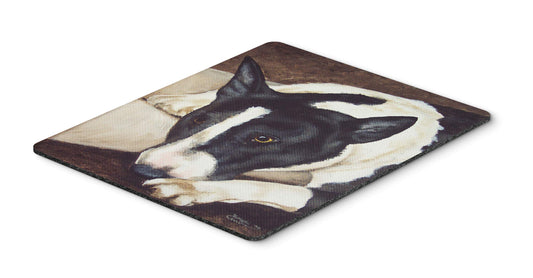 Caroline's Treasures AMB1030MP Bull Terrier by Tanya and Craig Amberson Mouse Pad, Hot Pad or Trivet for Home Office Gaming Working Computers Laptop