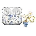 Compatible with AirPod PRO 3 2025 Shockproof and dustproof Wireless Earphone case, with a Beautiful and Cute Strawberry Keychain Pendant Suitable