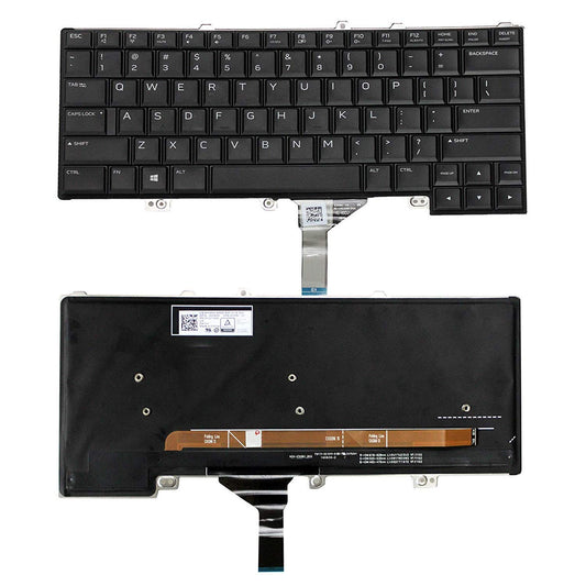 New US Black Backlit English Laptop Keyboard Replacement for Dell Alienware 13 R3 Alienware 15 R3 Alienware 15 R4 Light Backlight