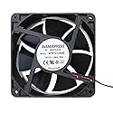 Twinklebay 120 x 38mm Cooling Fan, Replacement for AFB1212SHE High CFM 12038 Cooling Fan, 120 x 120 x 38mm with 2 Pins 2 Wires Connector (12V DC)