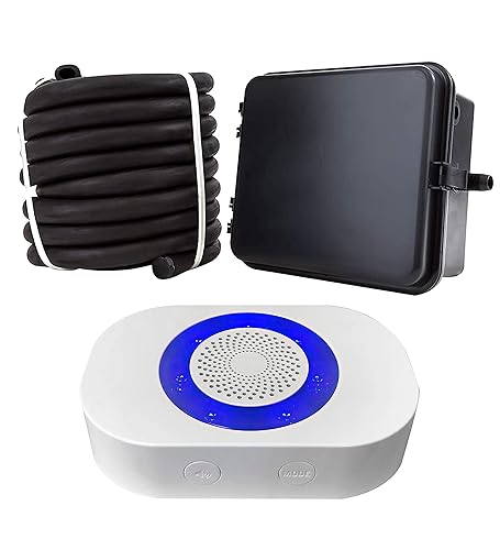 Dakota Alert Driveway Alarm Sensor - Wireless One Mile DCRH-4k Plus Rubber Hose Driveway Alarm System, Relay Outputs, RE-4k Plus Receiver & DCHT-4000