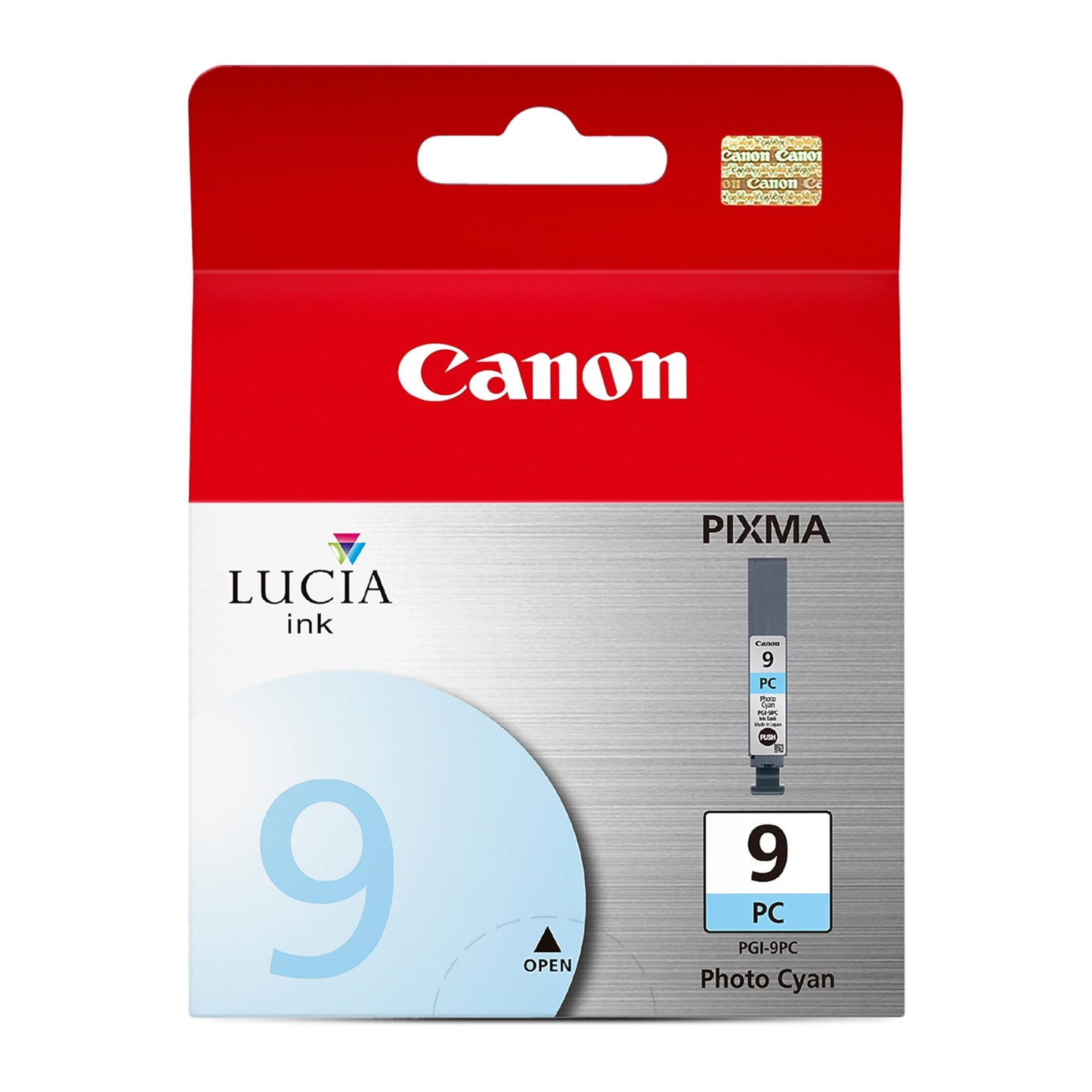 Canon PGI-9 Genuine Photo Cyan Ink Tank, Compatible with Pro9500, and Pro9500 Mark II Printers