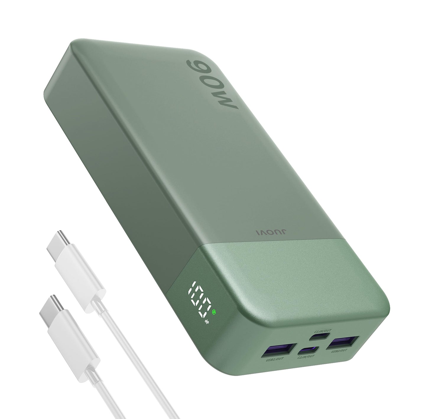 JUOVI Laptop Power Bank 90W 20000mAh Portable Charger