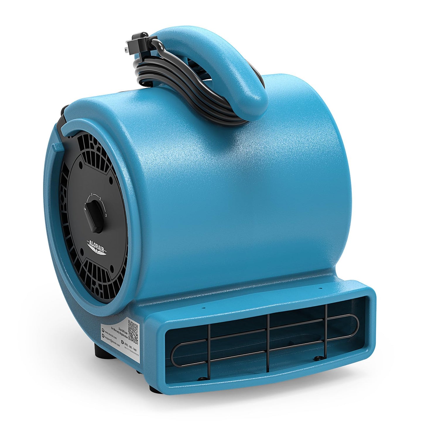 ALORAIR 3 Speed Air Mover Floor Fan 1000CFM Portable Blower Fan-GE1000