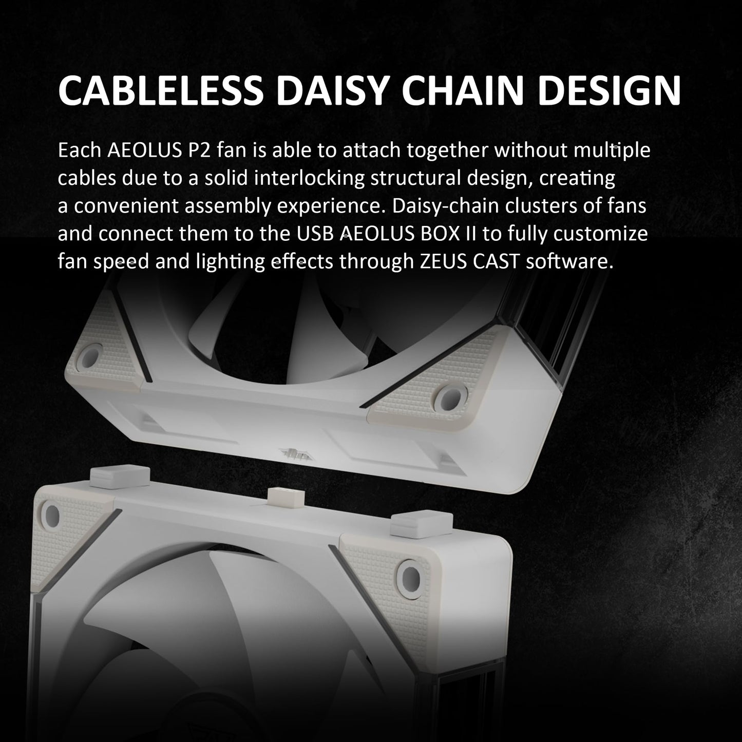 GAMDIAS Aeolus P2-1203U 120mm ARGB PWM Fan(3 Fan Pack w/USB Hub), Include Reverse Fan Blade x3, ARGB Sync Ready, Easy Installation & Cabless
