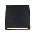 TRANS GLOBE LED-51580 BK I Celestia Collection 8 Inch LED 3000K Outdoor Wall Mount - Black Finish with Frosted Glass I Modern Contemporary Fixture I