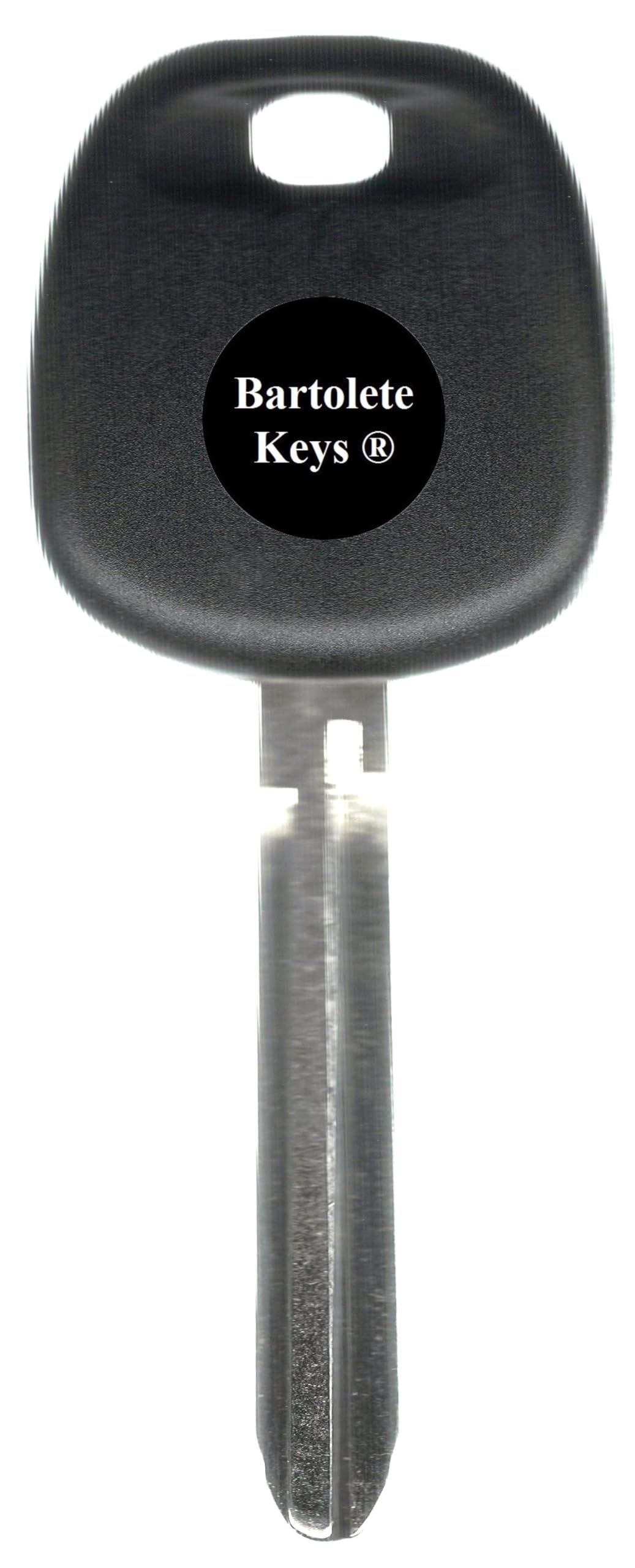 Bartolete Keys Replacement/Compatible with Transponder Key Blank Fits 2011 2012 2013 Toyota Tacoma (Only Models with Regular Ignition)