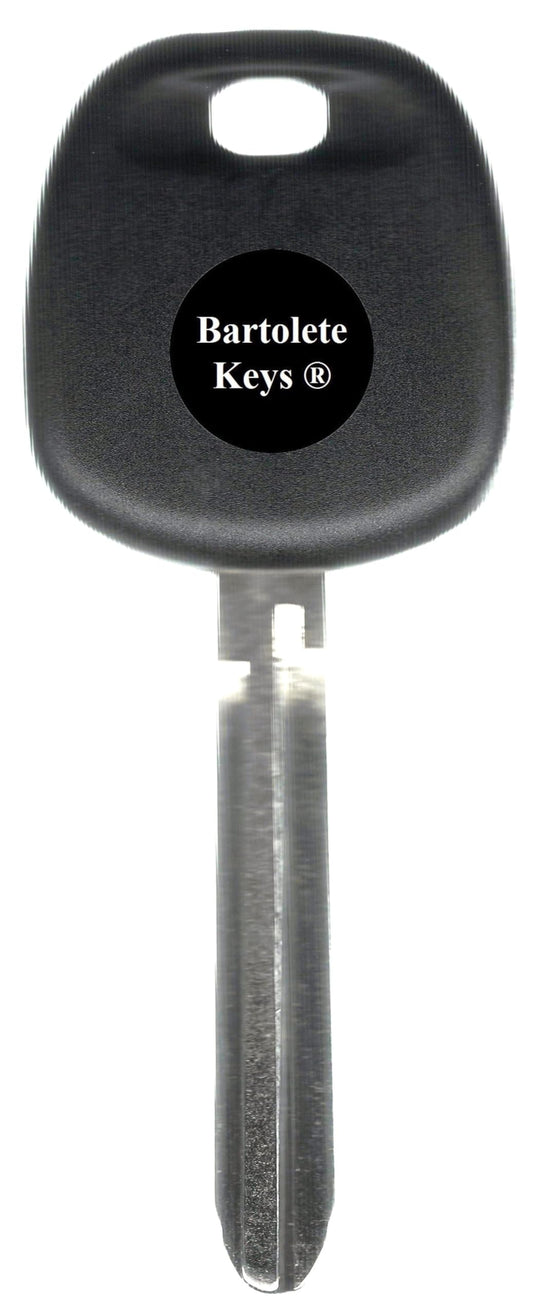 Bartolete Keys Replacement/Compatible with Transponder Key Blank Fits 2011 2012 2013 Toyota Tacoma (Only Models with Regular Ignition)