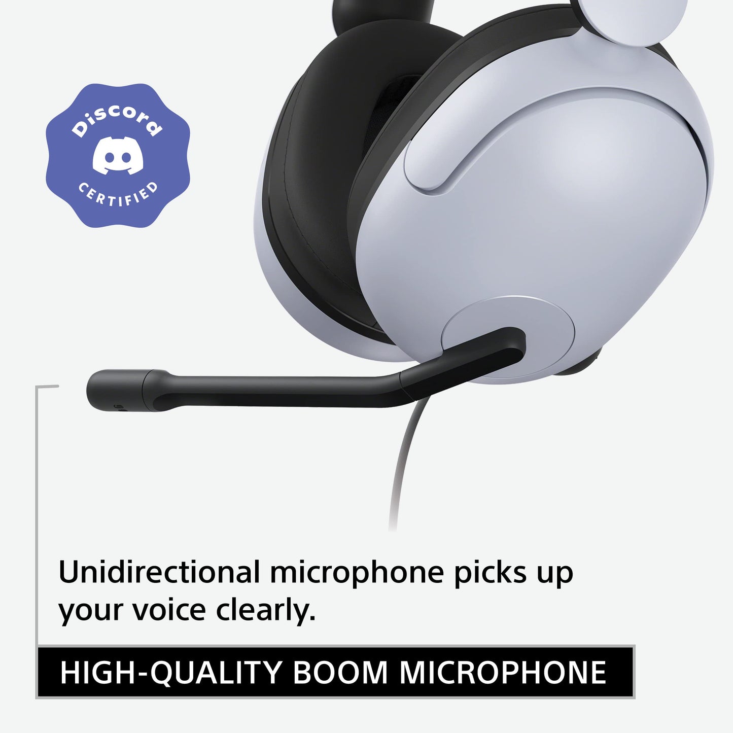 Sony INZONE H3 Wired Gaming Headphones with Mic, PS5 Headphones, Over-Ear, Personalized 360 Spatial Sound, Discord Certified MDR-G300 (Black)