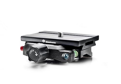 Manfrotto MSQ6 Q6 Top Lock Quick Release Adaptor with Plate (Black)