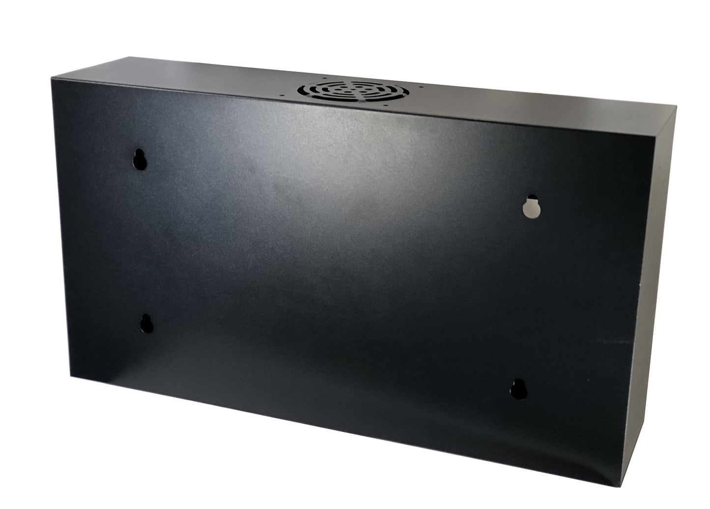 CNAweb 6U 19" Slim SoHo Wall Mount Rack Cabinet Enclosure 6" Depth - Black