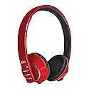 MEE audio Runaway 4.0 Bluetooth Stereo Wireless + Wired Headphones with Microphone (Red)