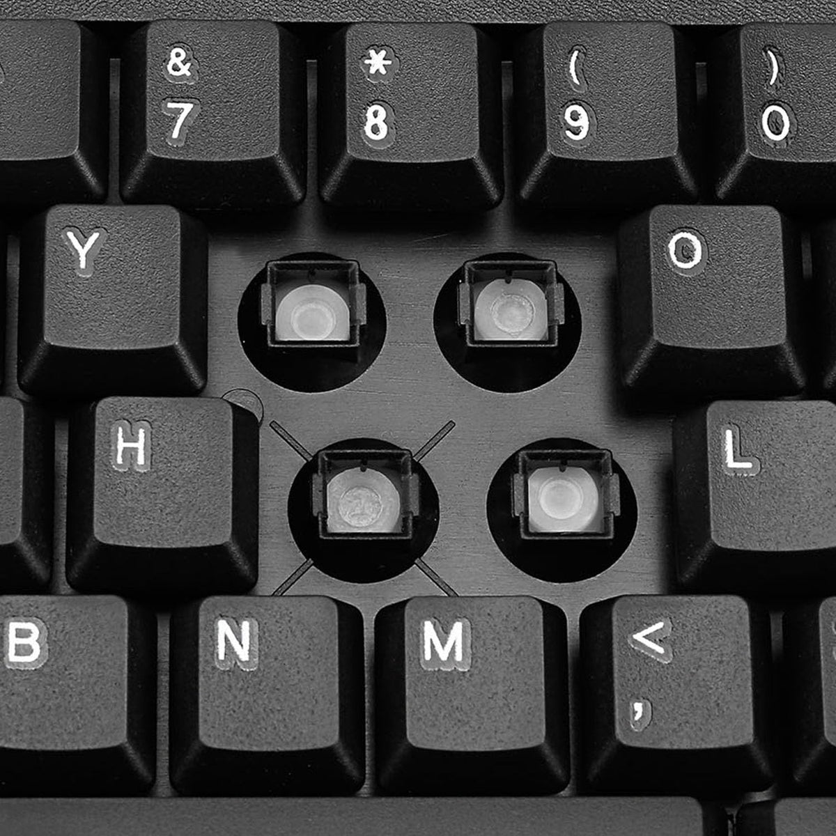 Adesso WKB-1330CB - Wireless Keyboard and Mouse Combo, Desktop Keyboard, Ambidextrous Mouse, Multimedia Hotkeys, Long Battery Life with USB Nano
