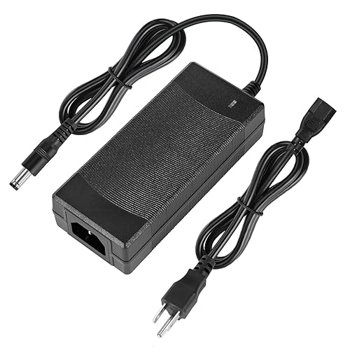 Power Supply 12V 5A,AC 100-240V to DC12V 60W Converter Adapter Driver Transformer with 5.5mm x 2.5mm Jack, US Plug for Led Strips,LCD Monitors,CCTV…