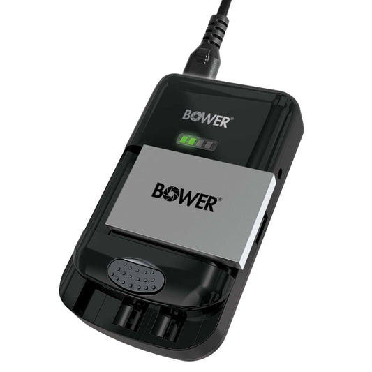 Bower Universal Battery Charger for DSLRs, Cameras, Camcorders, 3.7V/7.4V Li-ion Batteries, 5.04W Power Output