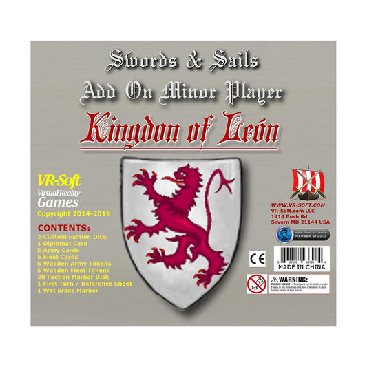 VR-SOFT VIRTUAL REALITY GAMES Swords & Sails: Kingdom of León Minor Player Add-On