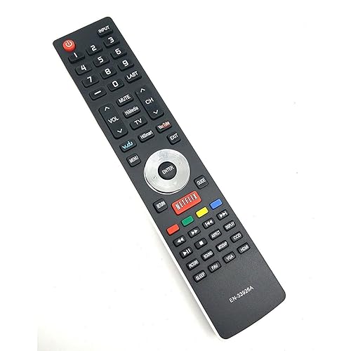 Replacement Remote Control EN-33926A for Hisense-Smart-TV-Remote, with Netflix, VUDU, YouTube Buttons