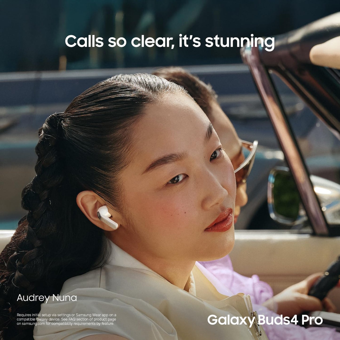 Samsung Galaxy Buds 4 Pro (2026) AI True Wireless Bluetooth Earbuds, Black