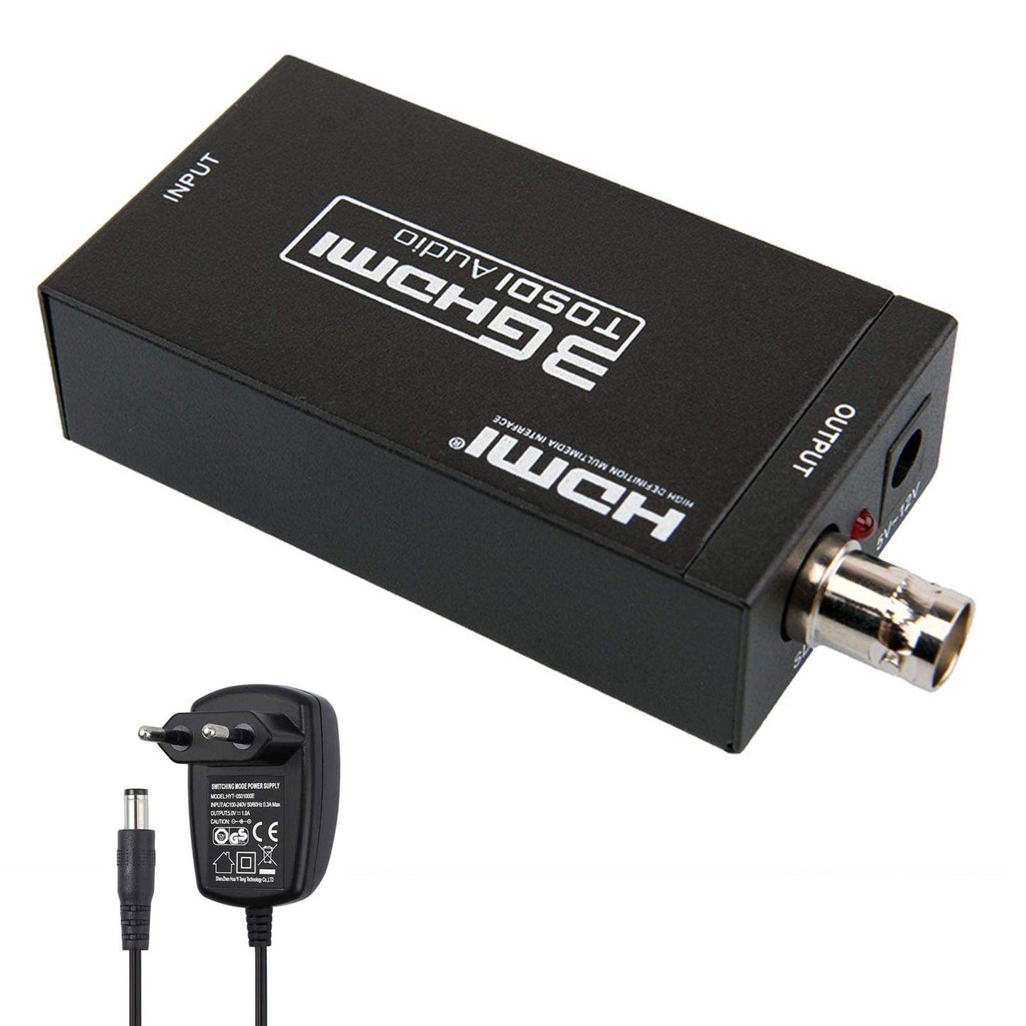 HDMI to SDI Converter, HDMI to SDI Converter, HDMI to SDI Adapter, SD-SDI/HD-SDI/3G-SDI Adapter for Camera, Home Theater
