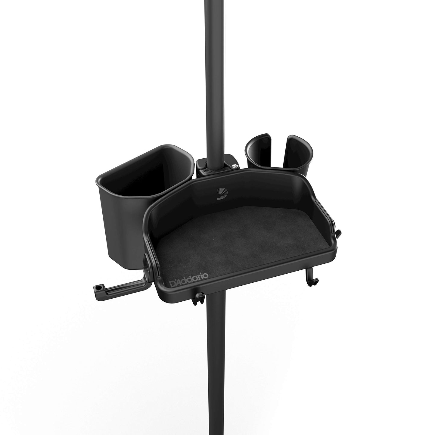 D'Addario Mic Stand Accessory System Starter Kit with Gear Tray, Cup Holder & Tip Jar