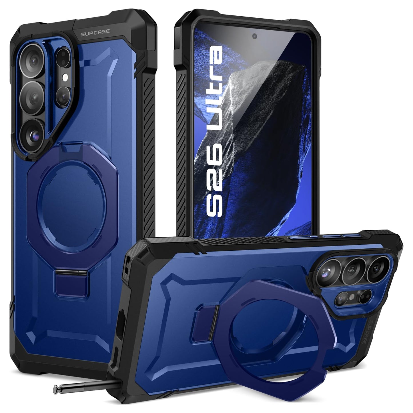 SUPCASE for Samsung Galaxy S26 Ultra Case with Kickstand (Unicorn Beetle Grip), [Wireless Charge Compatible] [Military-Grade Protection] Heavy-Duty