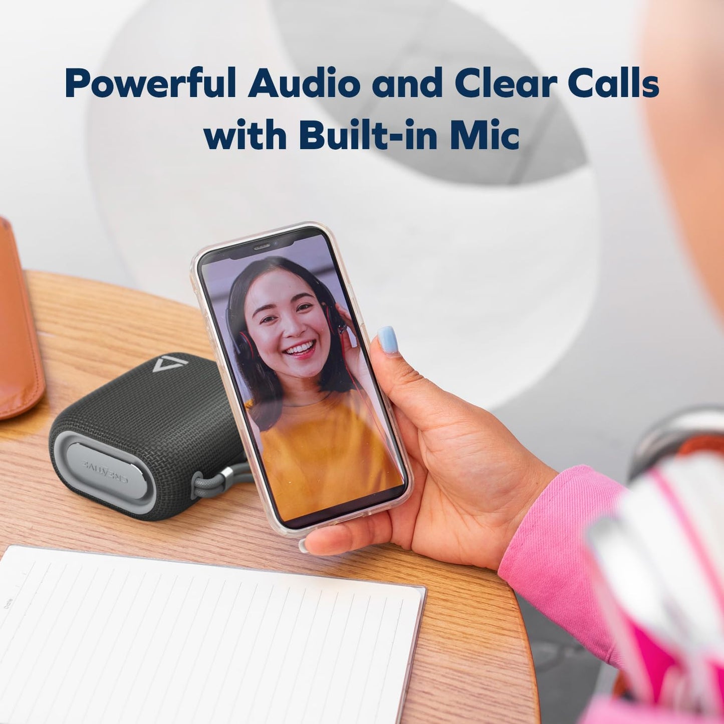 Creative MUVO Flex Portable Waterproof Bluetooth 5.3 Speaker with Auracast, Up to 10 Hours of Battery Life, IP67 Waterproof, and Powerful Bass