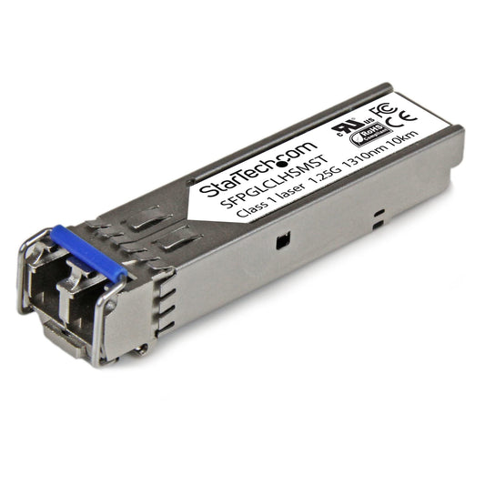 StarTech.com Cisco GLC-LH-SM Compatible SFP Module - 1000BASE-LX/LH - 1GE Gigabit Ethernet SFP - LC 20km - 1310nm - Cisco IE3400, IE3300, IE3200