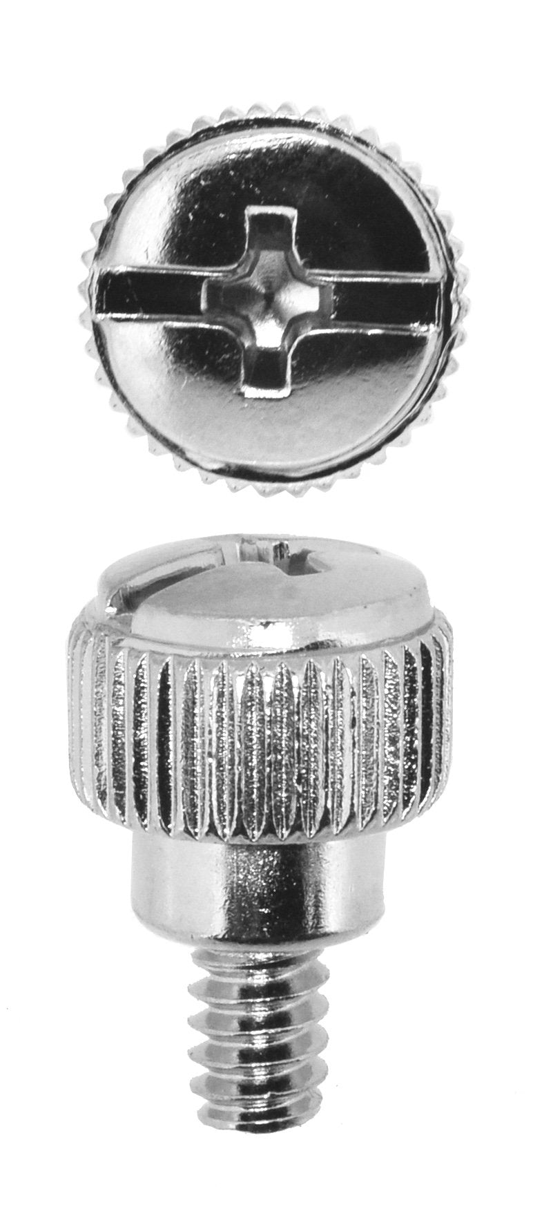 Mudra Crafts Silver Desktop PC Computer Building Case 6-32 Repair Mounting Thumb Screw Assortment Kit, 100 PCs