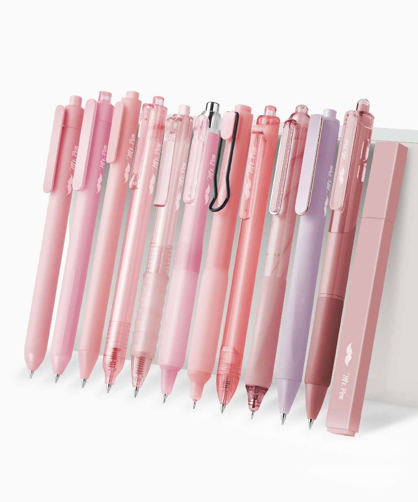 Mr. Pen- Pink Gel Pens Set, 12 Pack