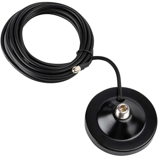 RAIGEN Magnetic Antenna Base for Helium Mining Antennas N-Type Female, 6.5ft Raigen-200 RP-SMA Male Cable, for MNTD, RAK, Bobcat, Syncrobit, Sensecap