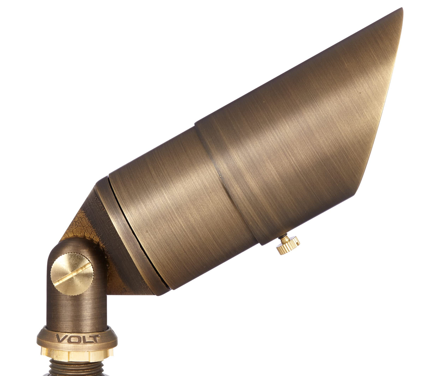 VOLT Top Dog 12V Cast Brass Outdoor Spotlight (Bronze) for Low Voltage Landscape Lighting of Yard, Lawn, Garden, Patio, Trees & House